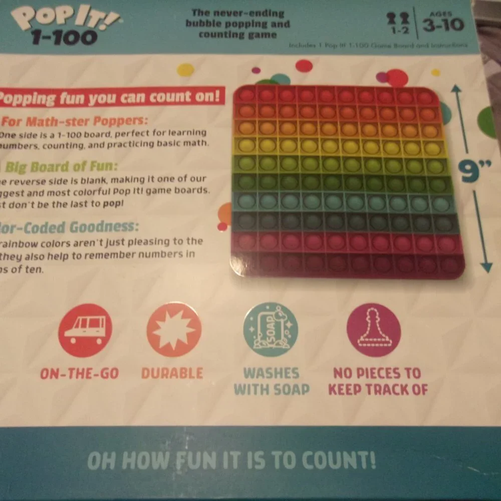 Chuckle & Roar Popit pop it  Fidget and Sensory Toy New